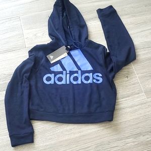 NEW WITH TAGS Adidas crop hoodie